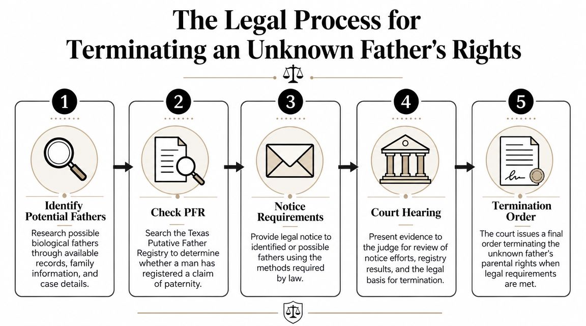The Legal Process for Terminating an Unknown Father's Rights